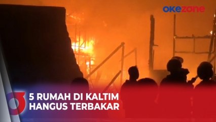 Tải video: Diduga akibat Korsleting Listrik, 5 Rumah di Samarinda, Kalimantan Timur Terbakar