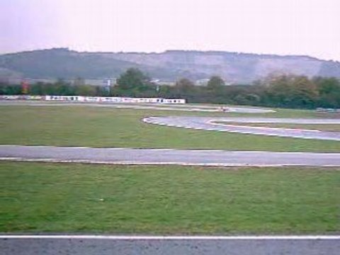 Karting Mariembourg pluie Monty