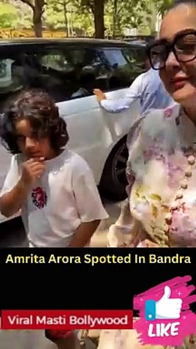 Amrita Arora, Kareena Kapoor & Malaika Arora Spotted in City Viral Masti Bollywood