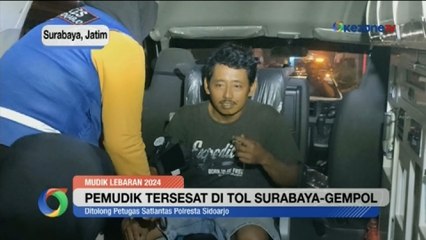 Akibat Kelelahan, Satu Keluarga Tersesat di Tol Surabaya-Gempol
