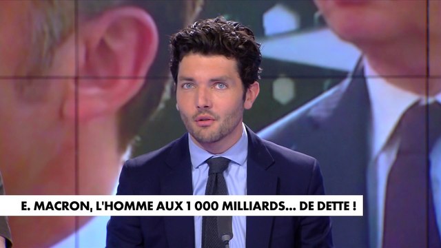 L'édito de Florian Tardif : «Emmanuel Macron, l'homme aux 1.000 milliards... de dette»