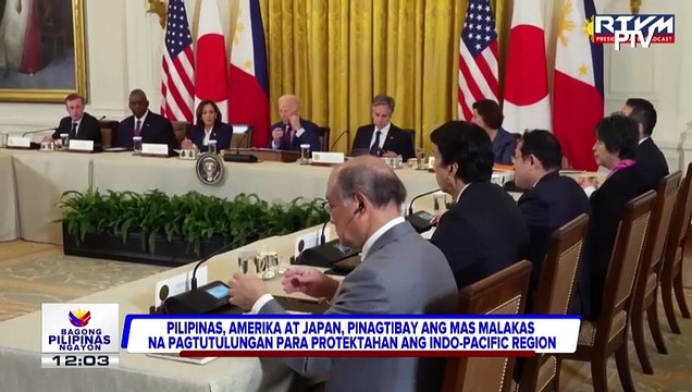 Pilipinas, Amerika at Japan, pinagtibay ang mas malakas na pagtutulungan para protektahan ang Indo-Pacific