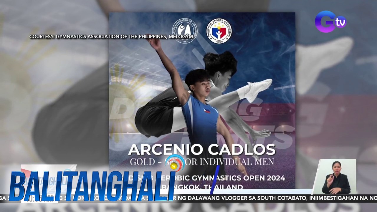 Ilang Pinoy athletes, wagi ng medalya sa 3rd SISB Aerobic Gymnastics Open 2024 | BT