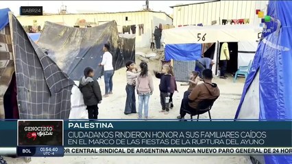 Palestina declaró conmemoraciones del EID días de luto nacional en honor a los caídos