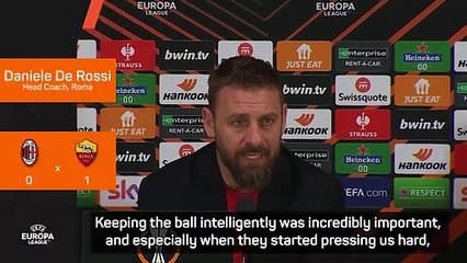 De Rossi hails Lukaku's starring role as Roma win at Milan