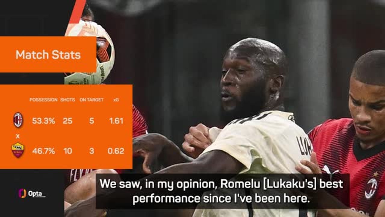 De Rossi hails Lukaku's starring role as Roma win at Milan