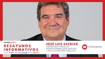 Desayuno Informativo con José Luis Escrivá, ministro para Transformación Digital y Función Pública
