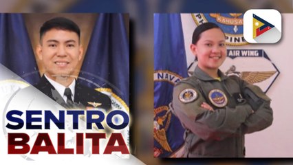 Dalawang piloto ng Philippine Navy na nasawi sa pagbagsak ng sinasakyang trainer helicopter sa Cavite, nakahimlay na sa Libingan ng mga Bayani