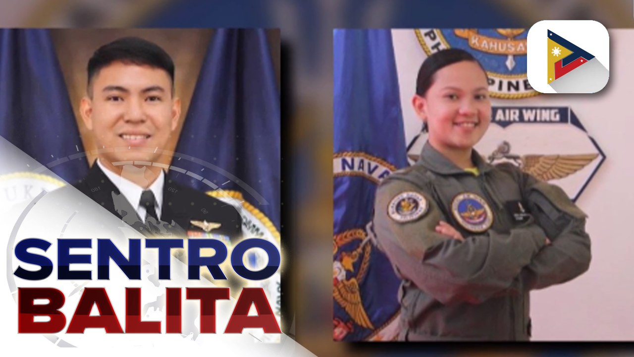 Dalawang piloto ng Philippine Navy na nasawi sa pagbagsak ng sinasakyang trainer helicopter sa Cavite, nakahimlay na sa Libingan ng mga Bayani