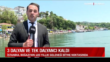 Boğaz'ın son dalyancısı mesleğini yaşatmak için didiniyor