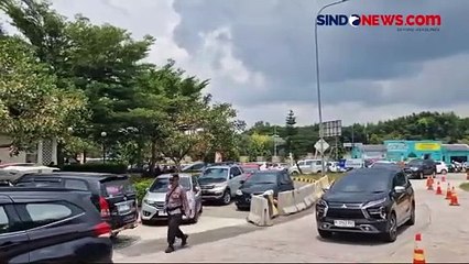 H+2 Lebaran, Rest Area KM 86 Tol Cipali Dipadati Ratusan Kendaraan