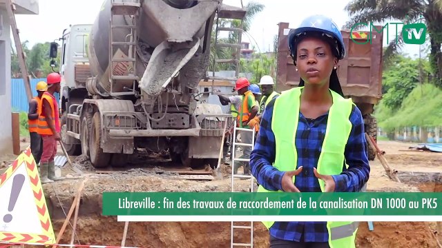 [#Reportage] Libreville : fin des travaux de raccordement de la canalisation DN 1000 au PK5