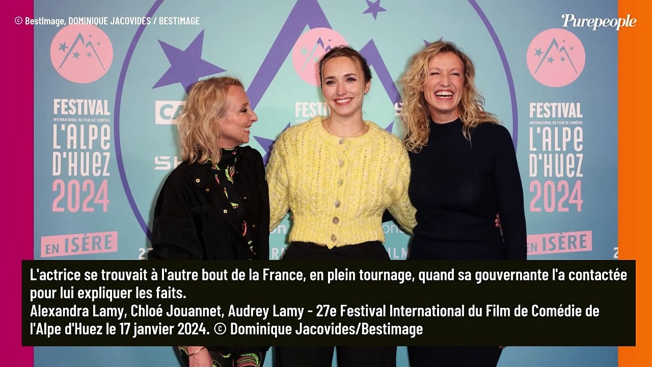 Audrey Lamy cambriolée, plus de 18 000€ de préjudice... on sait pourquoi elle a refusé de porter plainte !