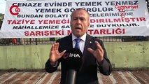 'Cenaze evinde yemek yenmez' diyen muhtar, ilk icraat olarak cenaze yemeğini kaldırdı