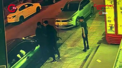 Kahvehaneye ateş açtılar... Müşteri çayını alıp dışarıda içti