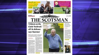 The Scotsman Bulletin Friday April 12th 2024 #MastersGolf #GrandNational #Rugby #SPFL