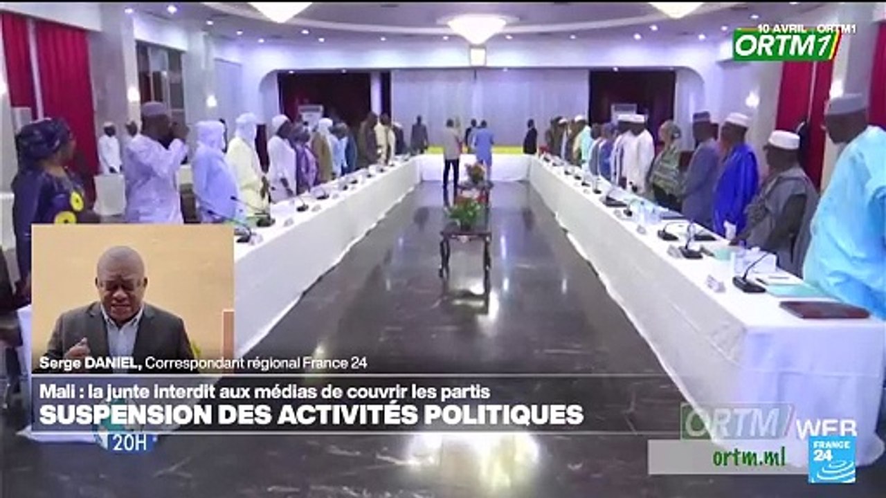 Mali : la junte interdit aux médias de couvrir les partis politiques