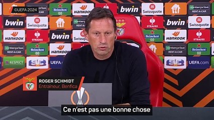 Schmidt sur les sifflets : "Les joueurs méritent plus de soutien"