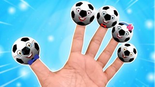 Football Finger Family Song, Soccer Game and Kids Learning Videos