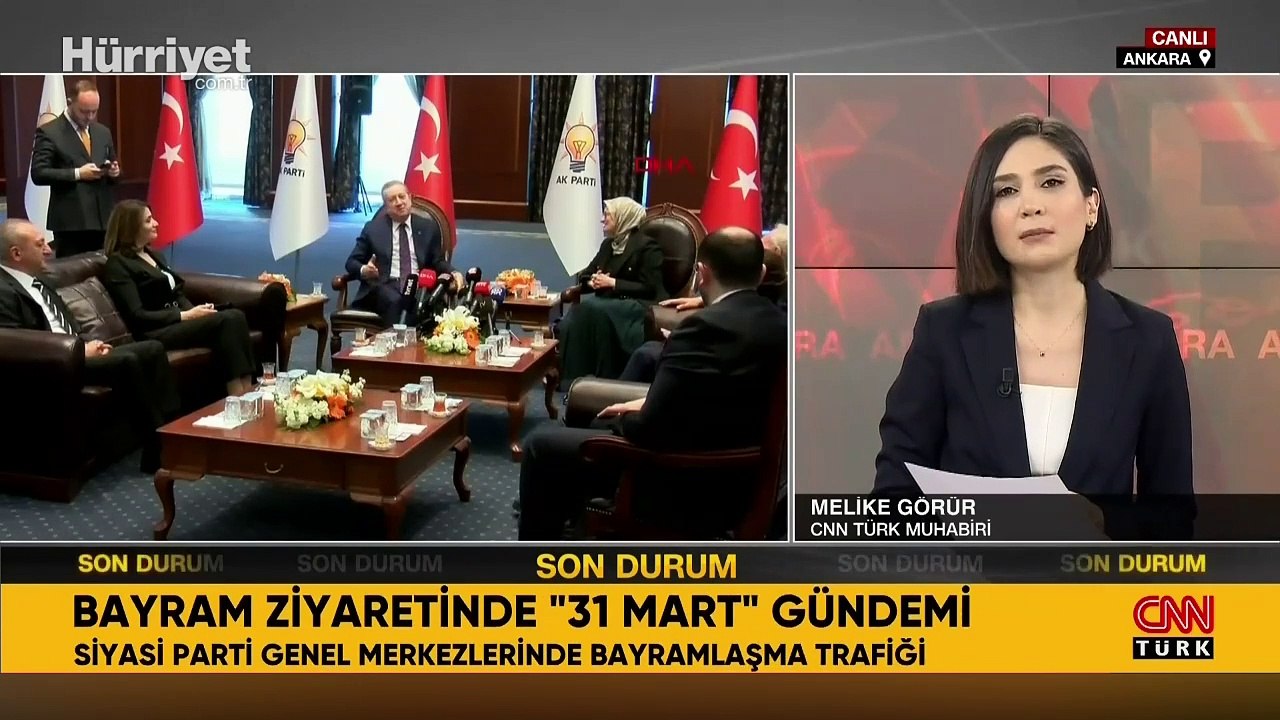 Partiler arası bayramlaşma