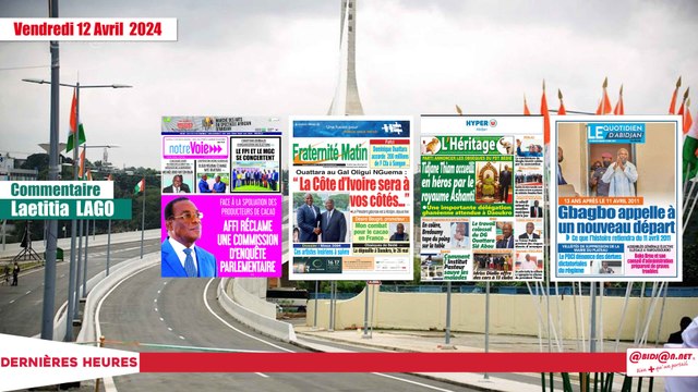 Titrologue 12-04-2024/ Ouattara au Général Oligui N'guema:'' La Côte d'Ivoire sera à vos côtés ''