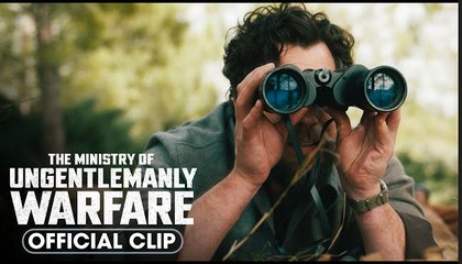 The Ministry of Ungentlemanly Warfare | ‘Plugged Full of Arrows’ Clip – Henry Cavill