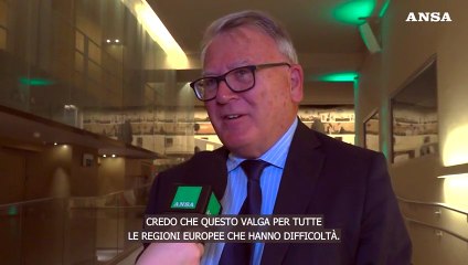 Schmidt, "Il Mezzogiorno puo' trarre grande beneficio dai fondi di coesione"