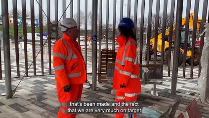 Exciting Update on Leven Rail Link 🚆: MP Wendy Chamberlain Visits New Station Ahead of Summer Launch