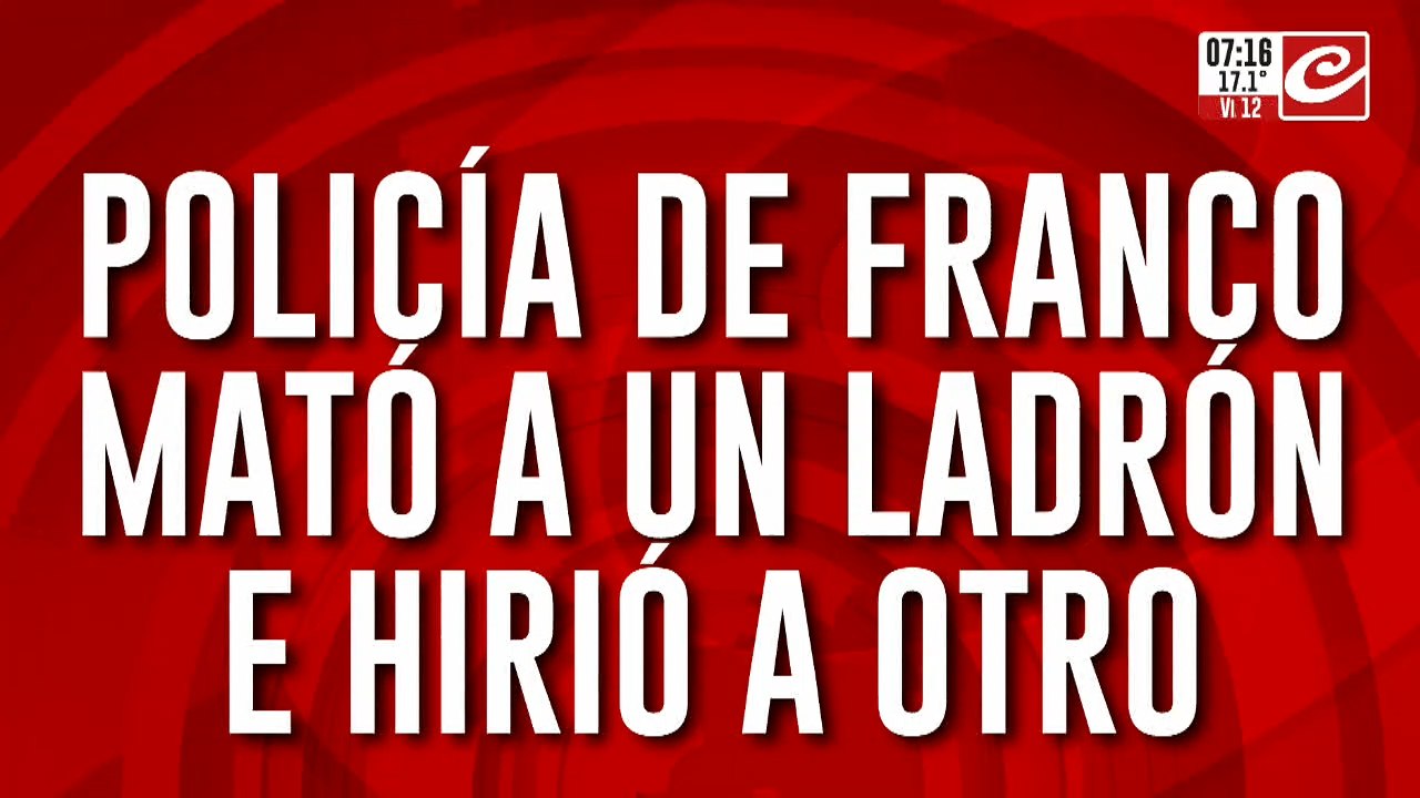Robo, tiroteo y muerte en Barracas: policía mató a un ladrón e hirió a otro