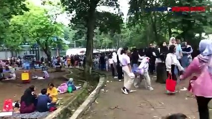 H+3 Lebaran, Warga Serbu Taman Margasatwa Ragunan
