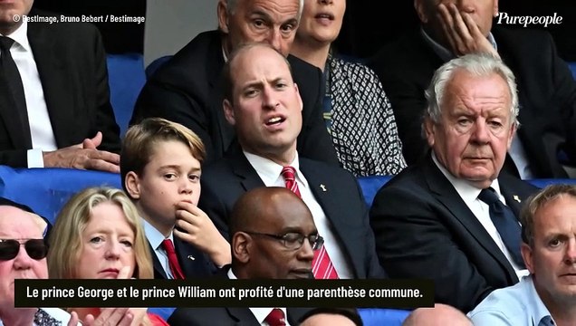 Le prince William déchaîné en tribunes avec George, un rendez-vous père-fils intense et sportif en pleine tempête !