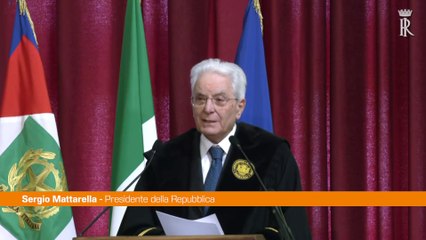 Università, Mattarella "Luogo di libero dibattito al di sopra stati"