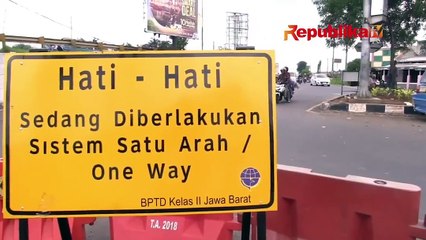 H+2 Lebaran, Lalu Lintas Simpang Jomin Ramai Lancar