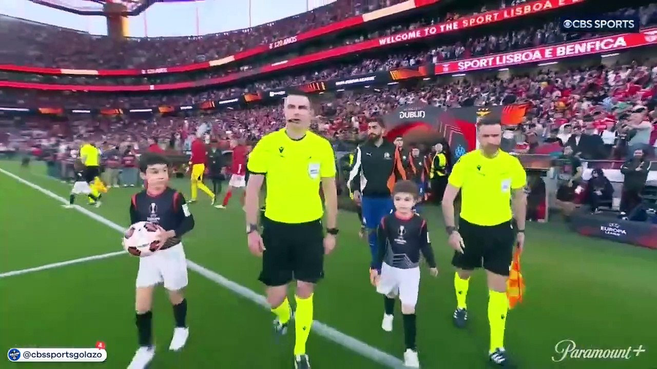 Benfica vs Marseille Highlights UEFA Europa League 23/24 Quarter-final Leg 1