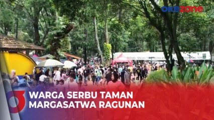 Warga Serbu Taman Margasatwa Ragunan pada H+3 Lebaran, Pengunjung Tembus 62.608 Orang
