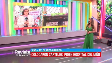 En el Día del Niño, activistas en Cochabamba protestan exigiendo la conclusión del Hospital del Niño