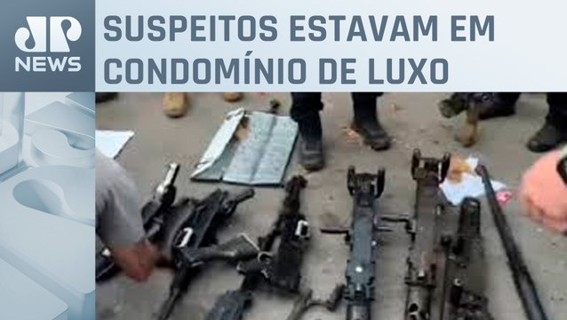 Polícia do RJ prende em SP acusados de negociar armas furtadas do Exército