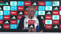 Ancelotti y la posibilidad de Rodrygo en la izquierda