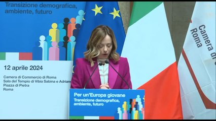 Meloni: famiglia e natalità principali priorità governo
