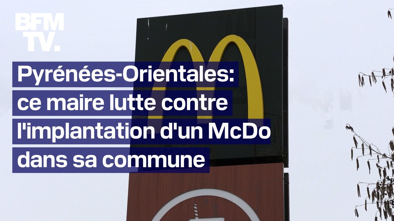 Le maire de Toulouges lutte contre l'implantation d'un McDonald's dans sa commune
