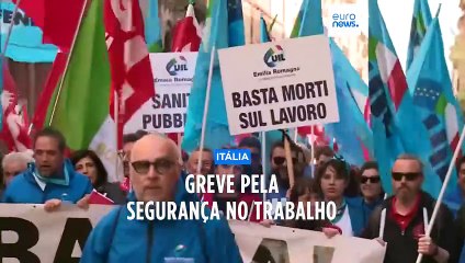 Greve em Itália após explosão mortal em central hidroelétrica