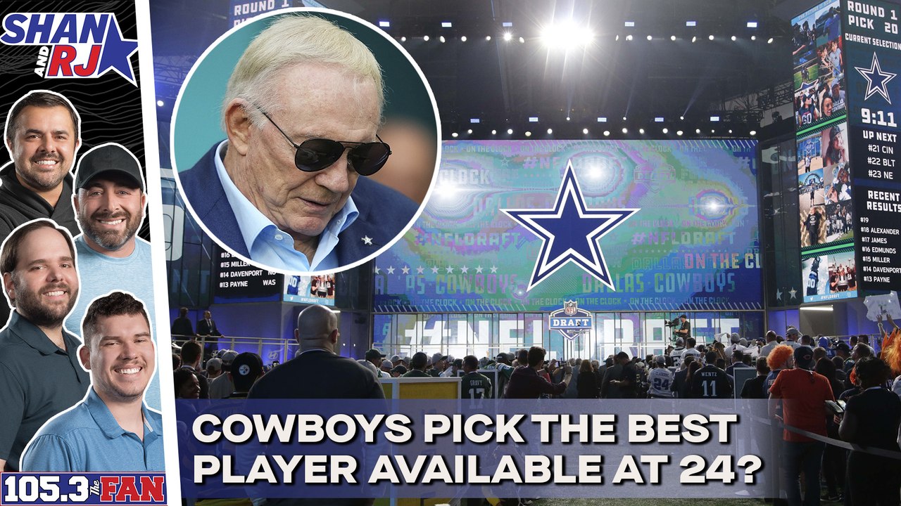 Should the Cowboys draft best player available at 24?