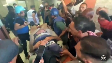 İsrail saldırısında TRT çalışanı dahil bir grup gazeteci yaralandı