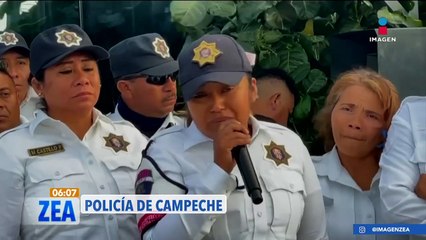 Policía de Campeche reclama falta de seguridad y de sensibilidad