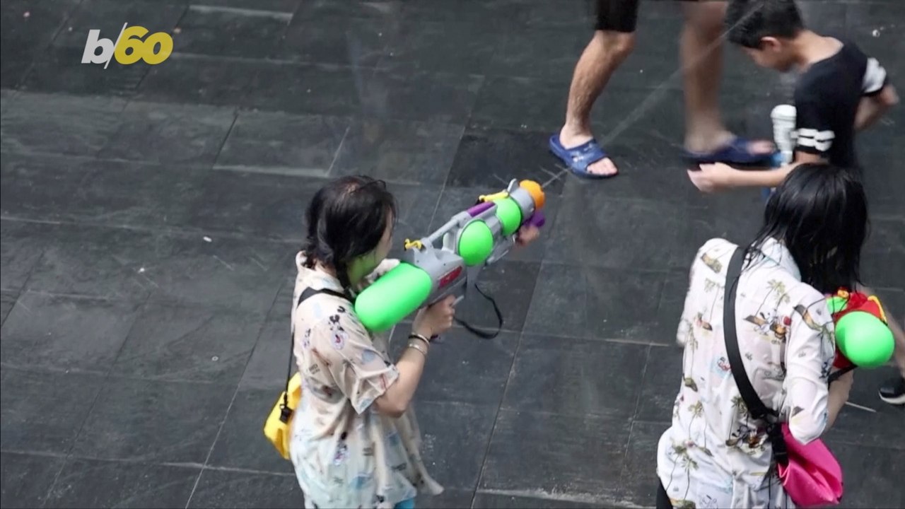 Thailand Songkran Festival Gets People Soaked & Ready For The New Year