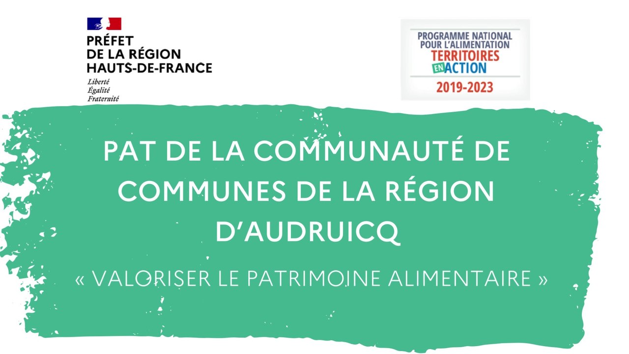 CRALIM Hauts-de-France 2023 - PAT de la Communauté de communes de la région d'Audruicq