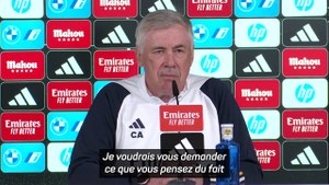 Ancelotti prévient : "Attention à Haaland, à Mbappé et à Bellingham"