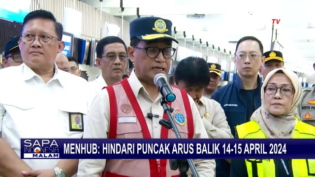 Menhub Prediksi Puncak Arus Balik Mudik Lebaran 14-15 April