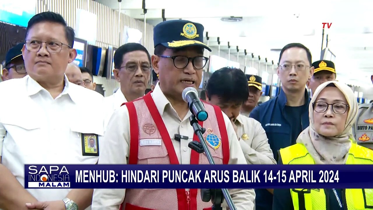 Menhub Prediksi Puncak Arus Balik Mudik Lebaran 14-15 April