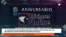 24° Aniversario de Misiones Online | Empresa Envasando SRL fue reconocida como Empresa Misionera Modelo